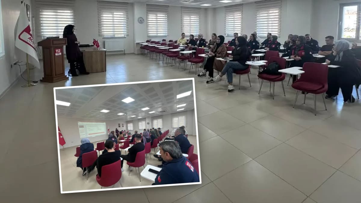 Karabük 112 personeline öfke yönetimi dersi