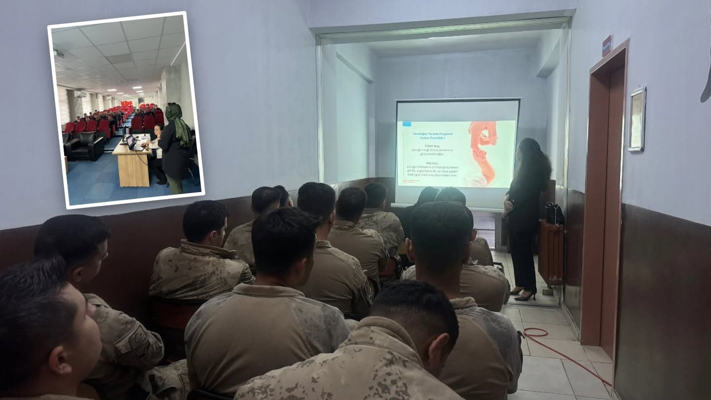 Jandarma personeline tarama programları eğitimi verildi