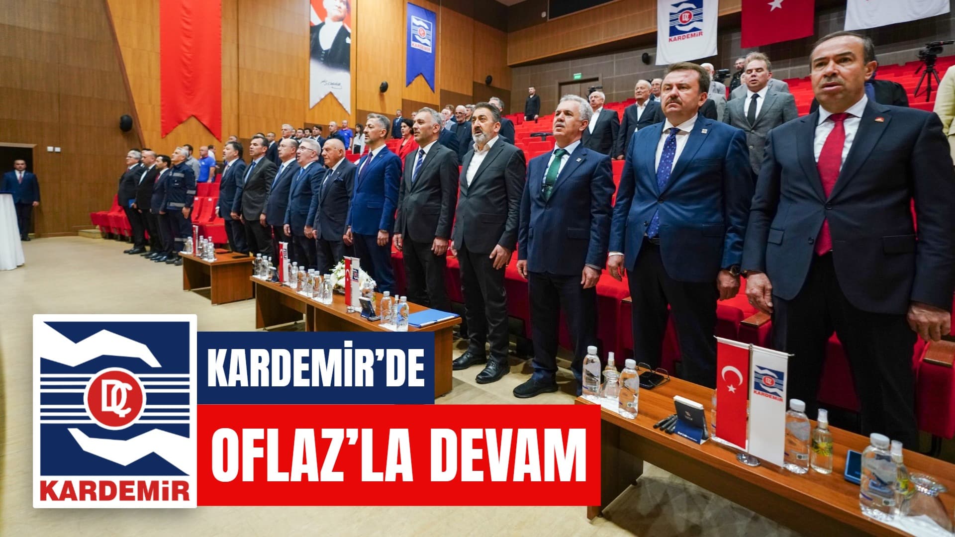 KARDEMİR'de Muhammed Ali Oflaz dönemi resmen başladı
