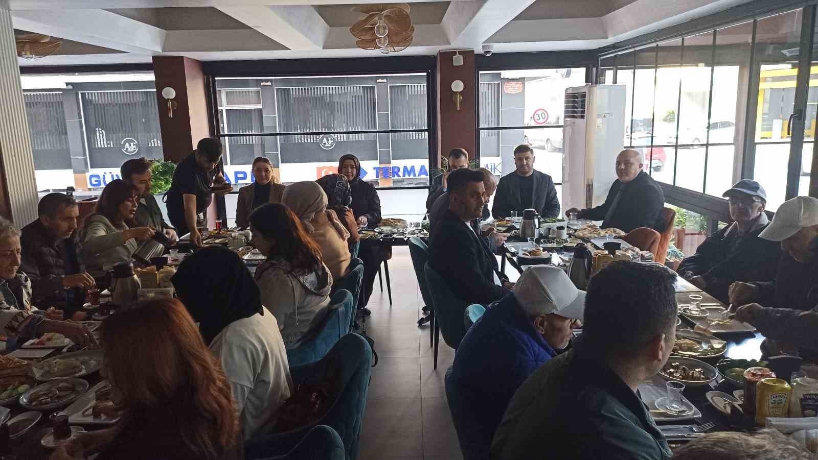 Havza’da engelli bireylerle kahvaltı buluşması