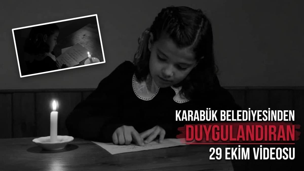 Karabük Belediyesinden duygulandıran 29 Ekim videosu