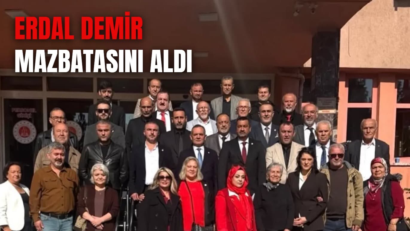 Erdal Demir mazbatasını aldı