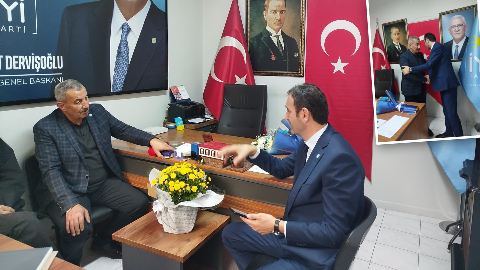 İYİ Parti Karabük İl Başkanlığında devir teslim