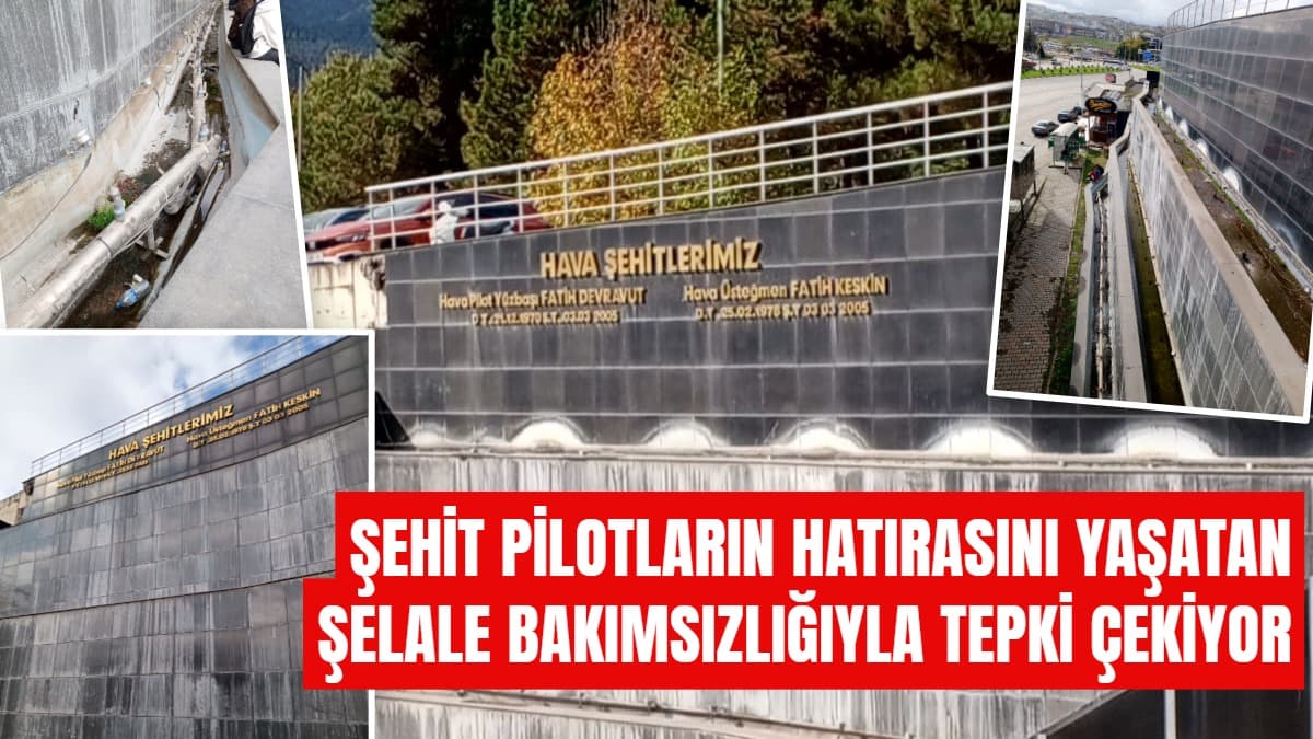 Karabük'te şehit pilotların anıtına bakım çağrısı