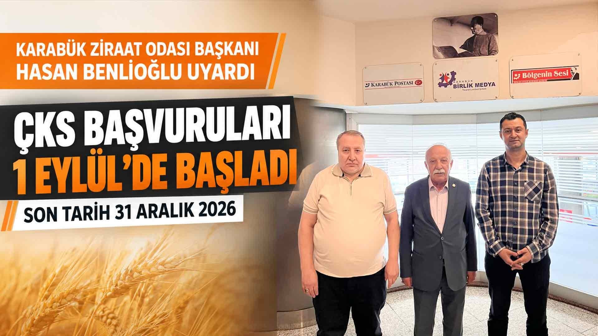 Benlioğlu’ndan ÇKS uyarısı