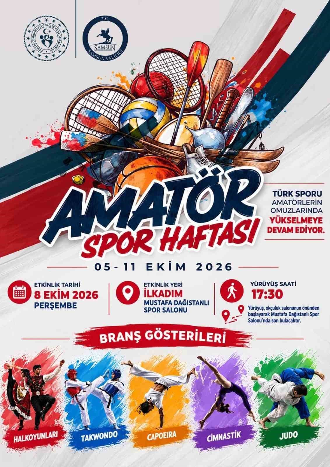 Amatör Spor Haftası kutlamaları