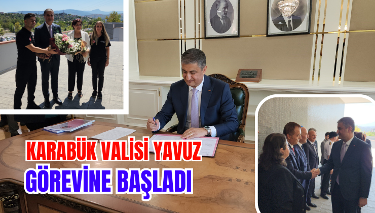 Vali Mustafa Yavuz görevine başladı