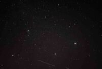Perseid meteor yağmurunu fotoğraflayarak doyumsuz imajlar oluşturdu