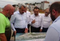 Rize’nin yeni valisi İhsan Selim Baydaş ayağının tozu ile yatırımları yerinde inceledi