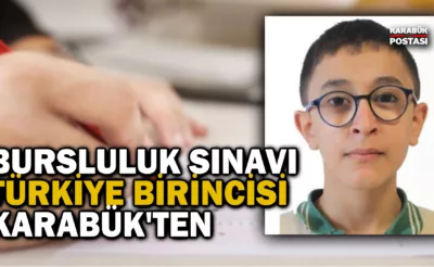 Bursluluk Sınavında Türkiye Birincisi Karabük’ten