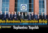KBÜ Rektörü Batı Karadeniz Üniversiteler Birliği Toplantısında