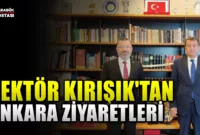 Rektör Kırışık’tan Ankara çıkarması