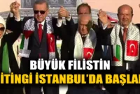Cumhurbaşkanı Erdoğan, mitinge katılanları selamladı