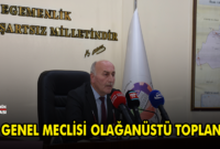 İl Genel Meclisi ‘Yazıköy Köyü’ için olağanüstü toplandı