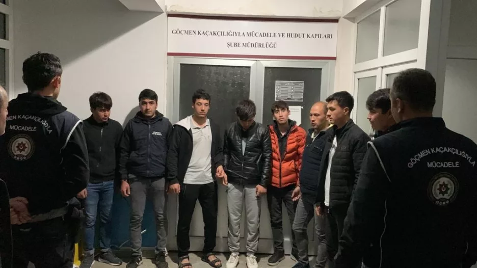 Kastamonu’da 9 düzensiz göçmen yakalandı