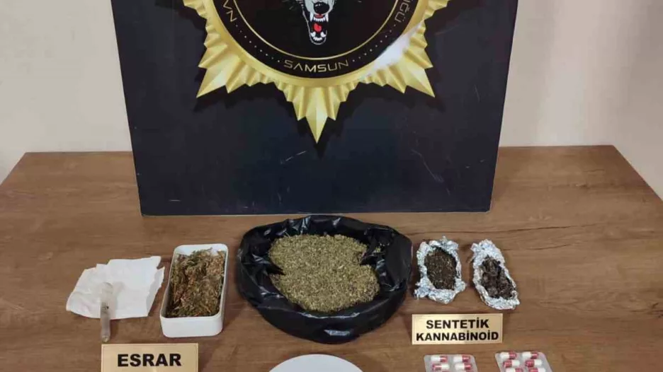 Samsun’da narkotik uygulaması: 24 kişi yakalandı