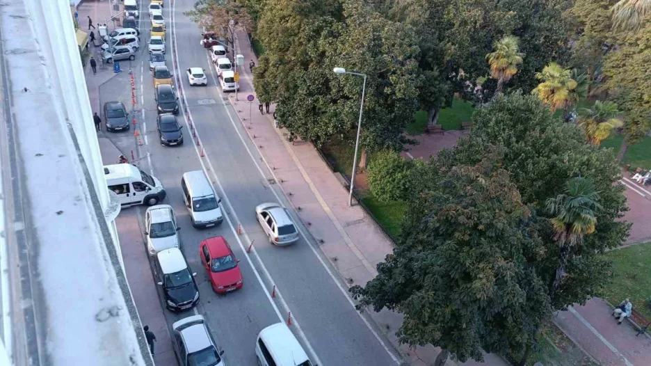 Samsun’da trafiğe kaydı yapılan taşıt sayısı yüzde 15,4 azaldı