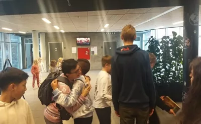 Zağnospaşa Ortaokulu öğrencileri Danimarka’da