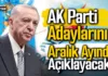 AK Parti Adaylarını Aralık Ayında Açıklayacak
