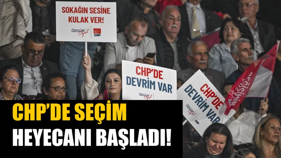 CHP’nin 38. Olağan Kurultayında Kemal Kılıçdaroğlu ile Özgür Özel Arasındaki Heyecan