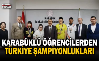 Karabüklü Özel Öğrencilerden Türkiye Şampiyonlukları