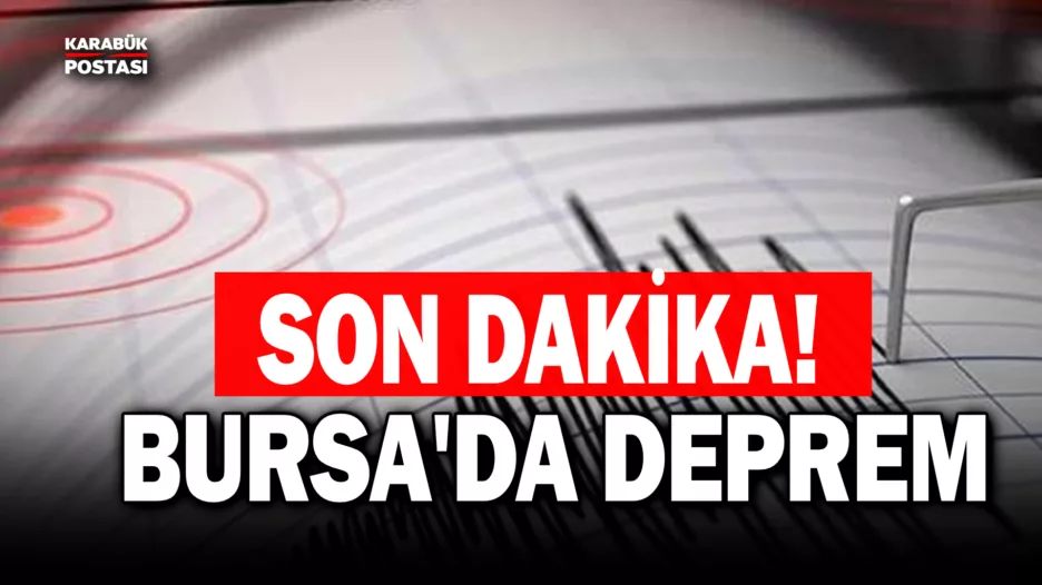 Bursa’da 5.1 büyüklüğünde deprem meydana geldi