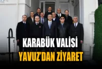 Vali Yavuz’dan Şehit Mehmet Esen Asayiş Ekipler Amirliği’ne Ziyaret