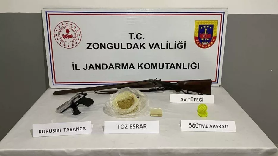 Zonguldak’da uyuşturucu operasyonu: 4 tutuklama