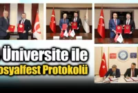 KBÜ, 4 Üniversite ile Sosyalfest Protokolü İmzaladı