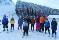 Artvin’de ara tatilde açılan kayak kurslarına ilgi yoğun