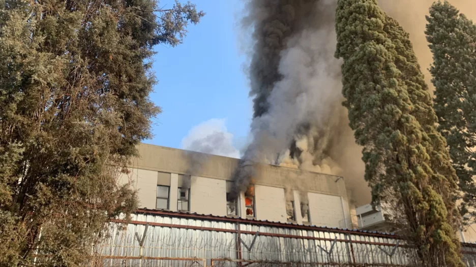 Ankara’da korkutan fabrika yangını!