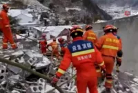 Çin’de heyelan: 47 kişi toprak altında kaldı