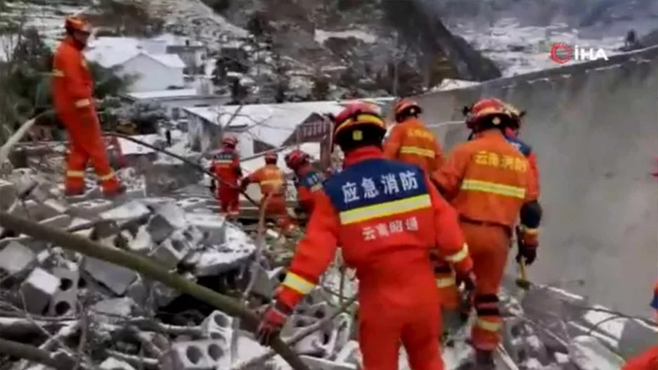 Çin’de heyelan: 47 kişi toprak altında kaldı