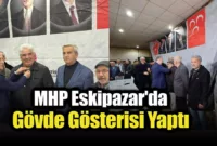 MHP Eskipazar’da Gövde Gösterisi Yaptı