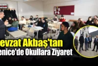 Akbaş’tan Yenice’de Okullara Ziyaret
