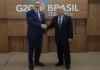 Dışişleri Bakanı Fidan, Brezilya Dışişleri Bakanı Vieira ile görüştü