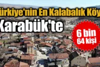 Türkiye’nin En Kalabalık Köyü Karabük’te