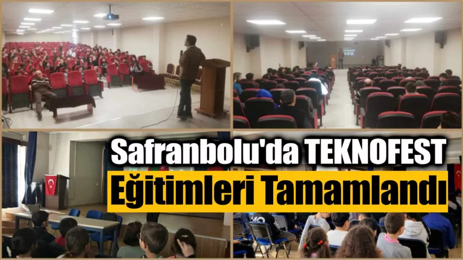 Safranbolu’da TEKNOFEST Eğitimleri Tamamlandı