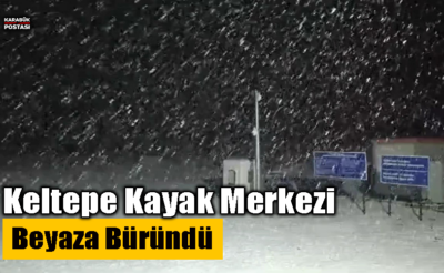 Kayak merkezi Mart ayında yeniden beyaza büründü