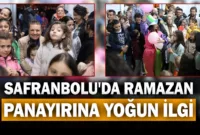 Safranbolu’da Ramazan Panayırına Yoğun İlgi