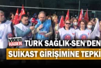 Türk Sağlık-Sen’den Başhekime Suikast Girişimine Tepki