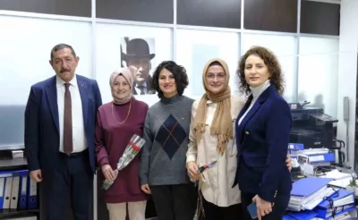 Başkan Vidinlioğlu’ndan belediyenin kadın çalışanlarına 8 Mart kutlaması