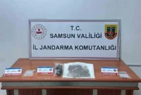 Jandarma tarafından uyuşturucuyla yakalanan şahıs tutuklandı