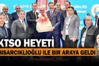 KTSO Heyeti Hisarcıklıoğlu ile Bir Araya Geldi