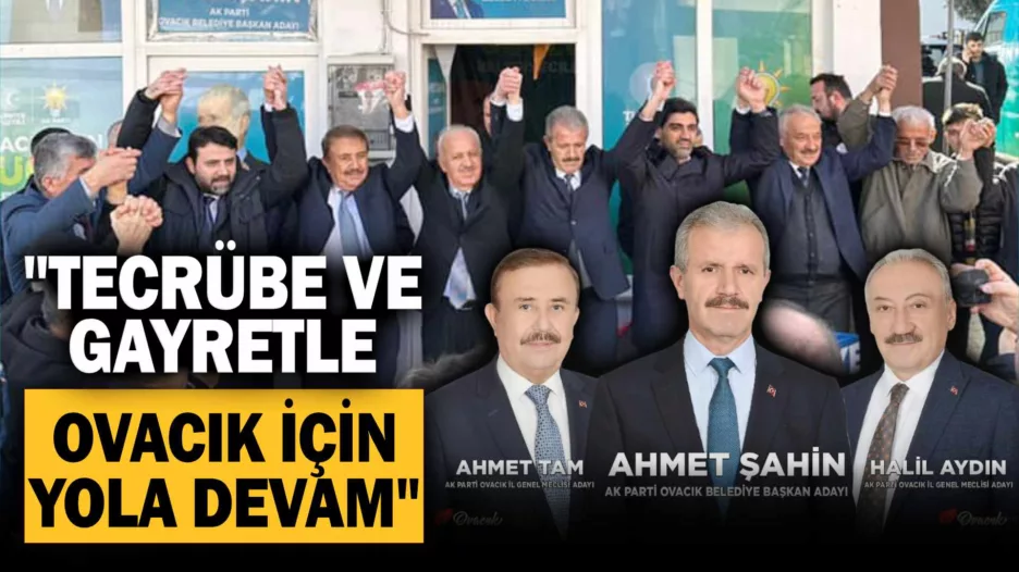 AK Parti Ovacık’ta yine 3-0 yapmak istiyor