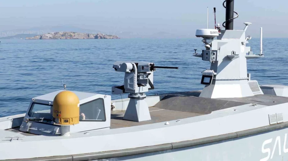 UNIROBOTICS’in deniz tipi kuleleri TRAKON LITE ile donatılan SALVO, testleri başarıyla geçti