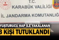 Uyuşturucu Hap ile Yakalanan 3 Kişi Tutuklandı