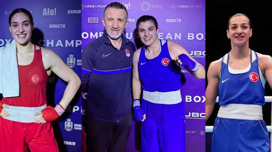 Avrupa Boks Şampiyonası’nda 3 kadın boksör altın madalya yolunda