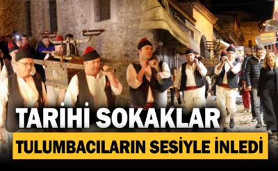 Safranbolu’da tarihi sokaklar tulumbacıların sesleriyle inledi