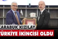 Karabük Kızılay’ı Performansta Türkiye İkincisi Oldu